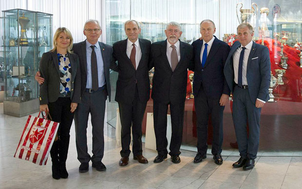 Делегација Мађарске посетила Црвену звезду