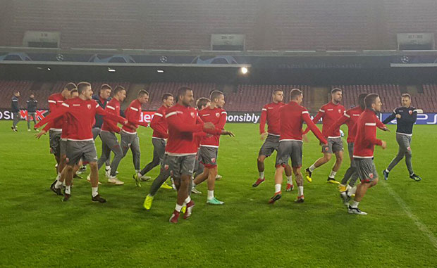 Звезда тренирала у Напуљу (ФОТО/ВИДЕО)