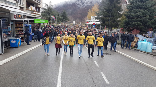 Стоп насиљу на улицама Пријепоља, подршка за капитена „Полимља“ (ФОТО)
