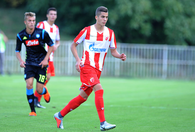 ГАЕТАНО ПРЕСУДИО ЦРВЕНО-БЕЛИМА: Звездини омладинци три пута водили, па изгубили од Наполија