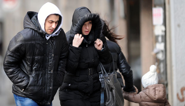 Србија била хладнија чак и од Северног пола