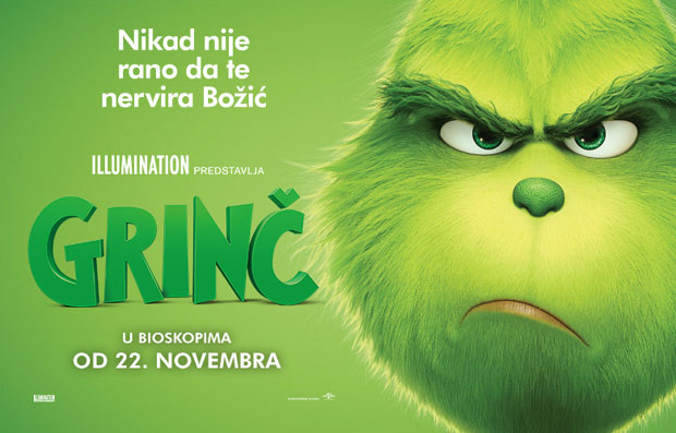 НОВОСТИ ВАС ВОДЕ У БИОСКОП: Погледајте мргуда који жели да украде Божић, Добитници су: (ВИДЕО)