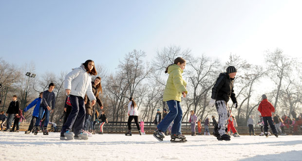 Клизање под ведрим небом у престоници од 15.децембра