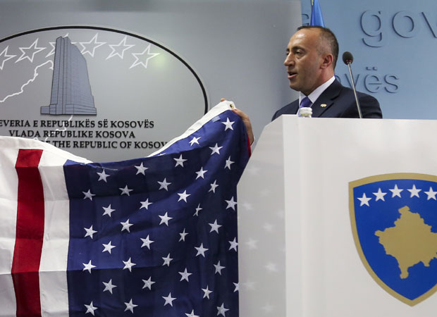 Харадинај нам прети Америком