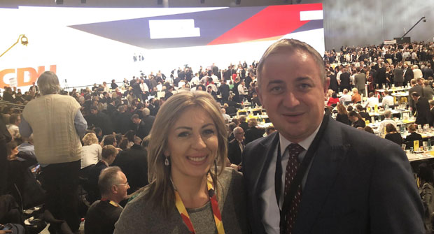 Делегација СНС на 31. конгресу ЦДУ у Хамбургу