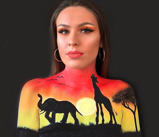 Из хобија слика по телу