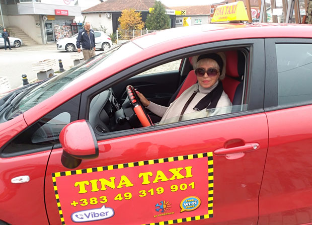 Тина - неустрашива дама за воланом