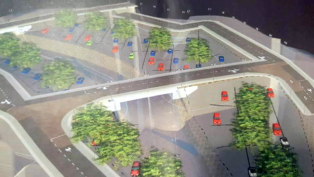 У центру Гроцке граде нови мост