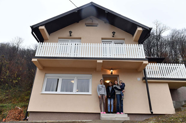 Јовановићи добили нову кућу