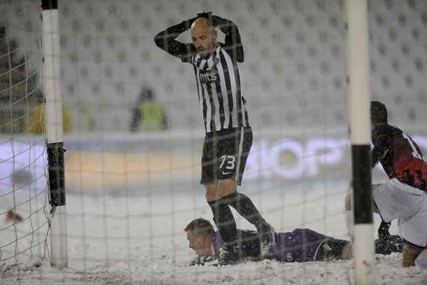 МЕЋАВА ОДНЕЛА ПОБЕДУ: Партизан и Мачва у нефудбалским условима нису успели да одмакну од почетног резултата