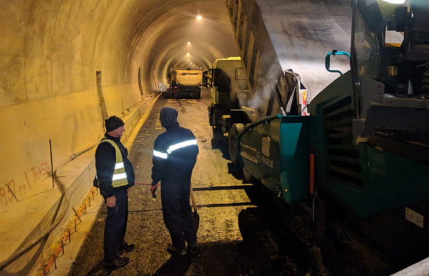 Упркос снегу, настављени радови на Коридору 11