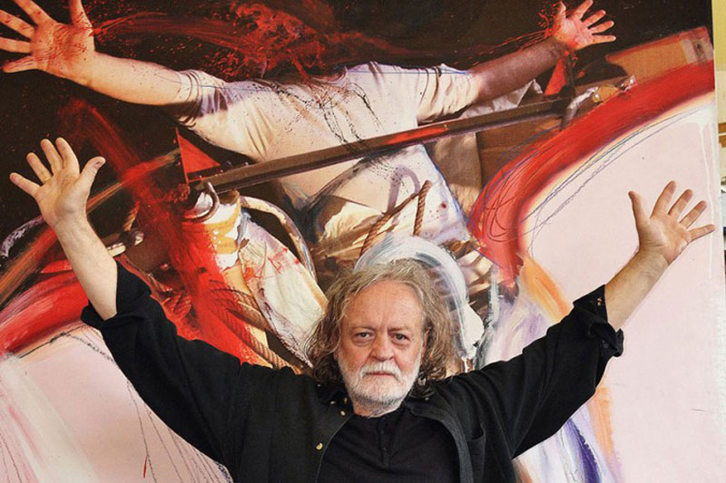 СЛИКЕ ПРОГОНА: Изложба дела Милоша Шобајића у Бањалуци