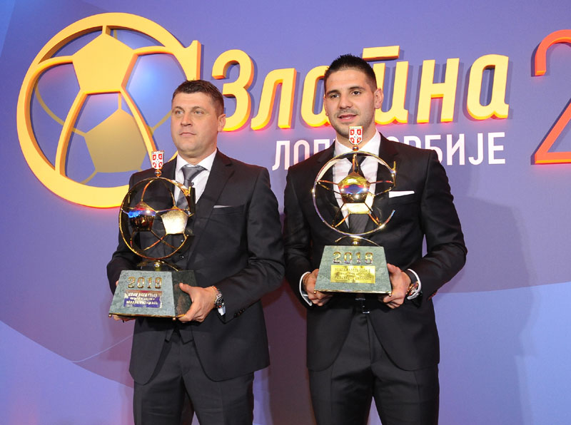 ДОДЕЉЕНА ПРИЗНАЊА: Милојевићу и Митровићу Златне лопте ФСС
