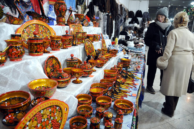 Отворен руско-српски Новогодишњи вашар у Београду (ФОТО)