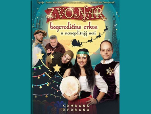 Звонар Богородичне цркве у новогодишњој ноћи и 29. децембра у Комбанк Дворани 