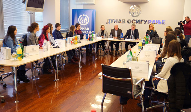 Студенти Економског факултета посетили „Дунав осигурање“ - компанију број један у Србији