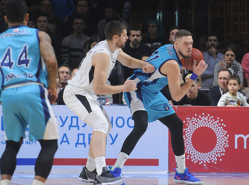 ЦРНО-БЕЛА ЗИМА У ЕВРОПИ: Партизан преко Турк Телекома до Топ 16 фазе Еврокупа!