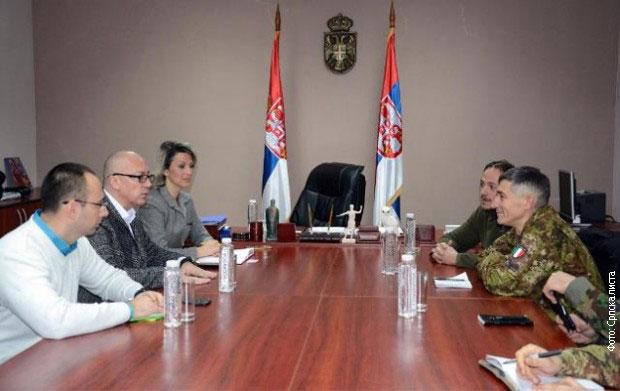 Ракић и командант Кфора: Сачувати мир и безбедно окружење 