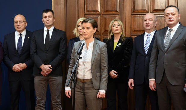 Брнабић: Изазови - регионална стабилност, дијалог са Приштином, медијска стратегија, Устав