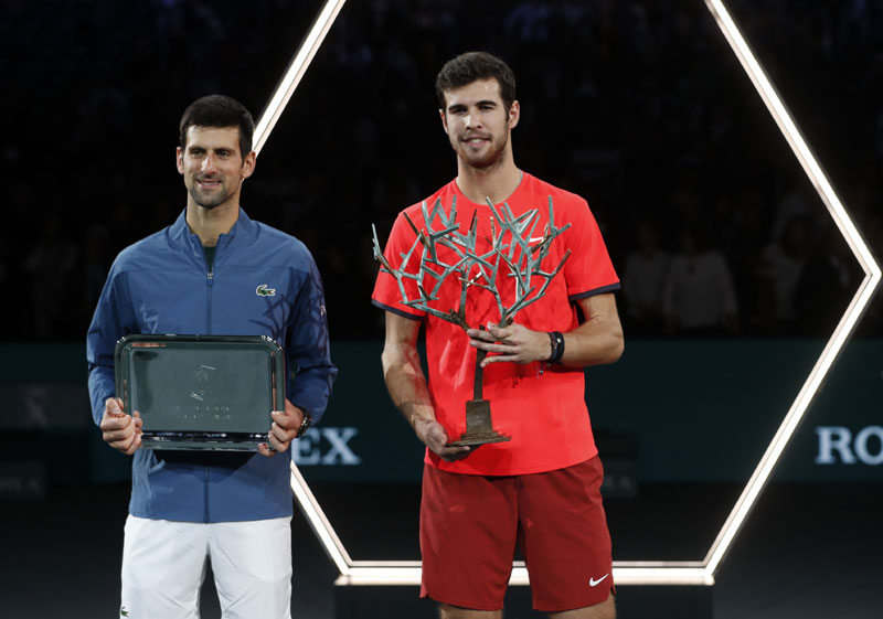 Ђоковић против Хачанова у Абу Дабију