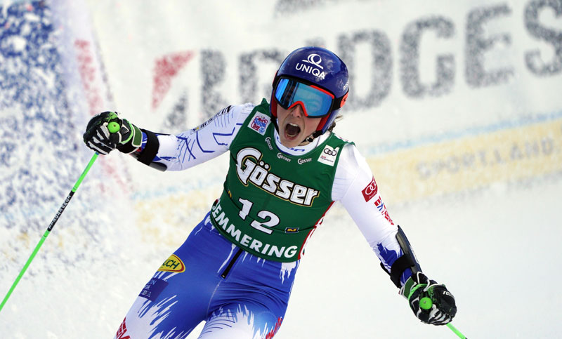 СКИЈАЊЕ, СВЕТСКИ КУП: Влхова победница велеслалома у Семерингу, дебакл Шифринове