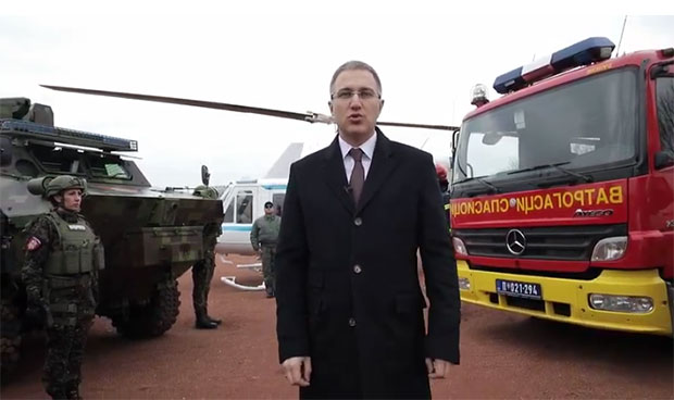 Стефановић: Учинићемо све да грађани буду безбедни и сигурни (ВИДЕО)