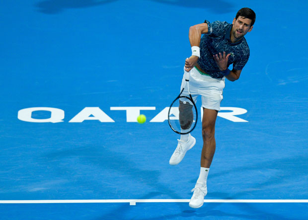 ЂОКОВИЋ У ПОЛУФИНАЛУ ДОХЕ: Новак се намучио, али после преокрета победио Басилашвилија