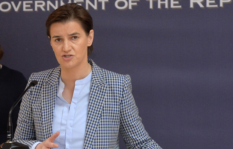 Брнабић: Протести су феномен, постављају се захтеви у најширем спектру