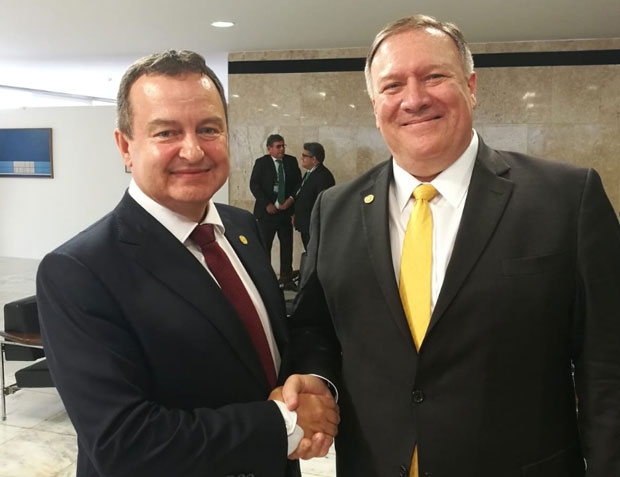 ДАЧИЋ ПРЕНЕО ДРЖАВНОМ СЕКРЕТАРУ САД: Америка да притисне Приштину