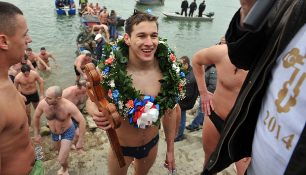 Пливање за крст у Гроцкој