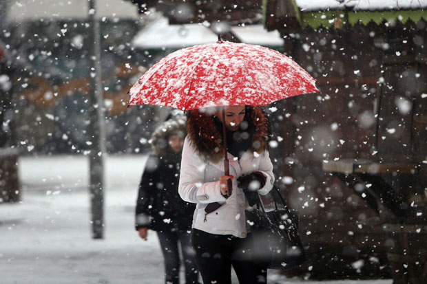 У већини крајева Србије сутра јак снег