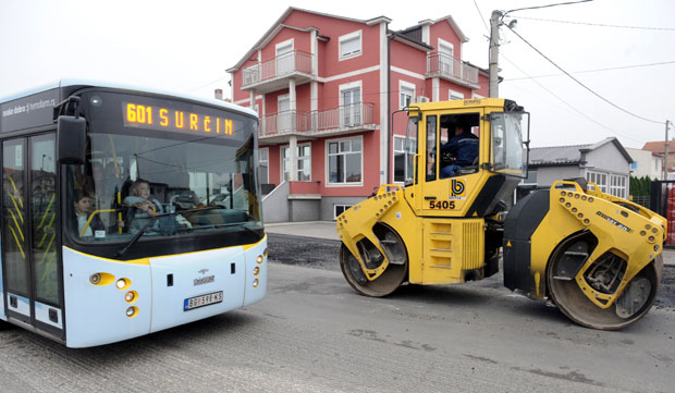 Превоз ка Сурчину: Приватницима и потез 600
