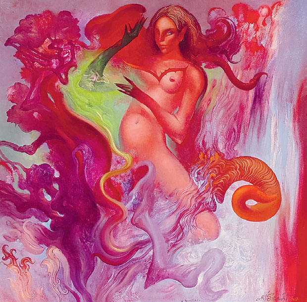 ПОГЛЕД ИСКОСА: Сликарски пламен Жељка Ђуровића