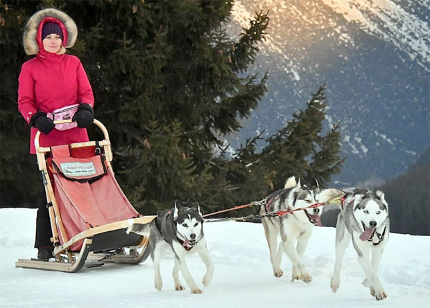 АНЂЕЛКА ПРПИЋ У ИТАЛИЈИ: Ливињо пун зимских радости 