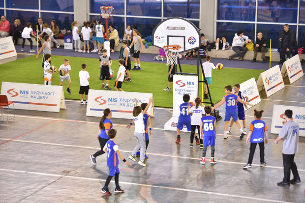Почео XIX Међународни мини баскет фестивал «Рајко Жижић» уз подршку НИС-а