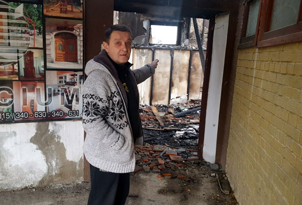 ПОЖАР У ШАПЦУ: Умало трагедија због скитница