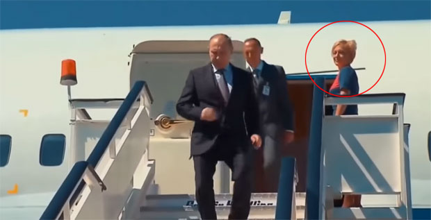 ПУТИНОВА МИСТЕРИОЗНА СТУЈАРДЕСА: Плавуша га прати већ 20 година, а нико не зна ко је она