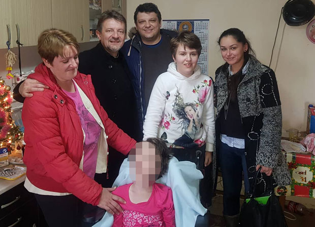 Колица - дар Кристини из Шапца