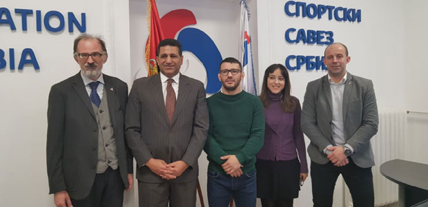 Међународна сарадња: Египћани у посети Спортском савезу Србије