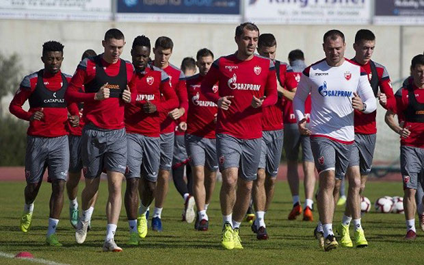 Фудбалери Звезде завршили први део припрема