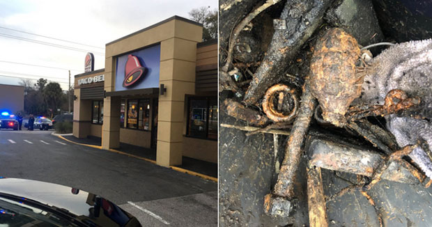 ПЕЦАРОШ НАПРАВИО ХАОС: Уловио бомбу па са њом сео у ресторан