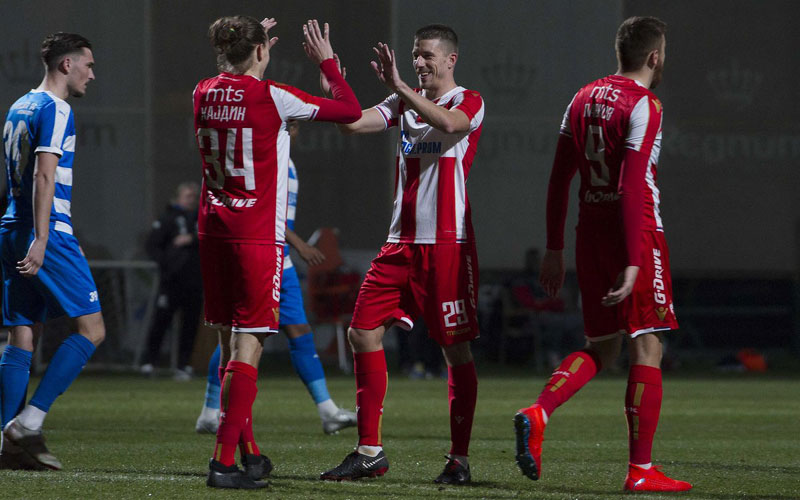 Звезда лако са Немцима на почетку припрема у Анталији