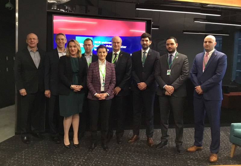 Брнабић у Атланти посетила технолошку компанију Ен-Си-Ар