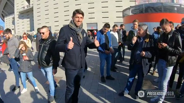 Пауновић заувек међу легендама Атлетика на платоу испред “Метрополитана” (ВИДЕО)