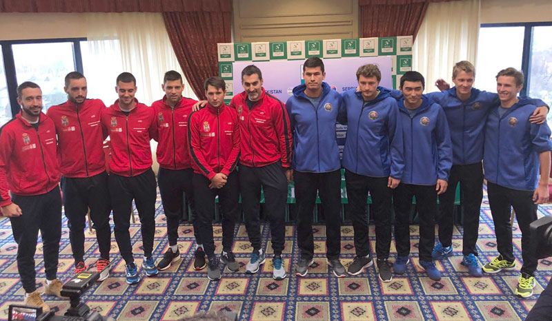 БИТКА ЗА МАДРИД: Тенисери Србије против Узбекистана стартују у новом Дејвис купу