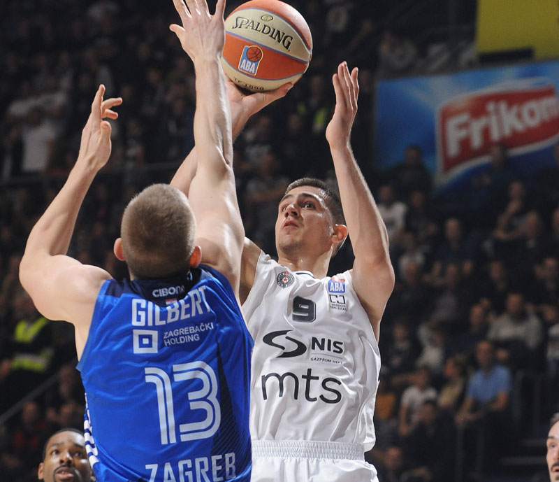 КЛАСИК ВОДИ КА ВРХУ: Партизан против Цибоне за шесту јадранску победу у низу