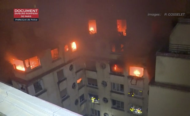 ПСИХОПАТА ИЗАЗВАЛА ТРАГЕДИЈУ: Најмање десеторо погинулих и 37 повређених у стравичном пожару у Паризу (ФОТО)