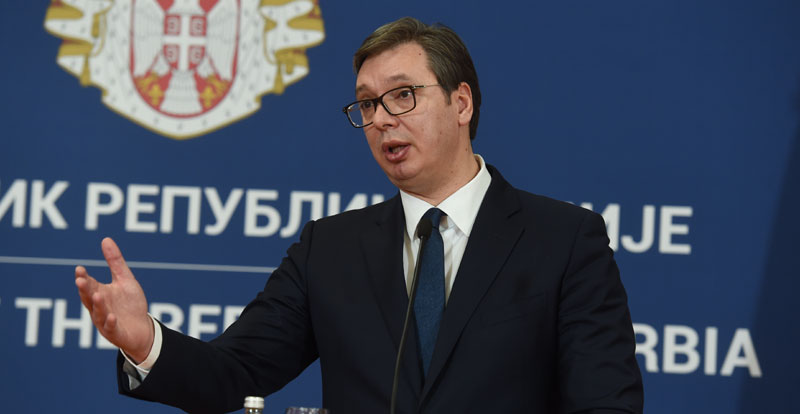 ВУЧИЋ РАЗГОВАРАО СА МОГЕРИНИЈЕВОМ: Приштина да укине таксе и престане са провокацијама 