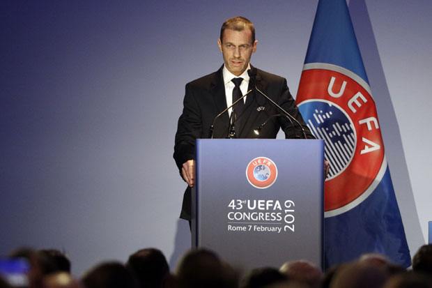 ЧЕФЕРИН ЈОШ ЧЕТИРИ РУКОВОДИ ЕВРОПСКОМ ФУДБАЛСКОМ УНИЈОМ: Неће бити Суперлиге док сам ја на челу УЕФА