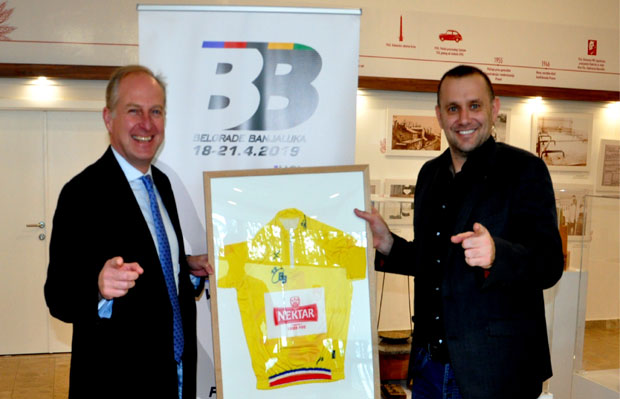 Бициклистичка трка Београд- Бањалука у бојама Нектар пива 